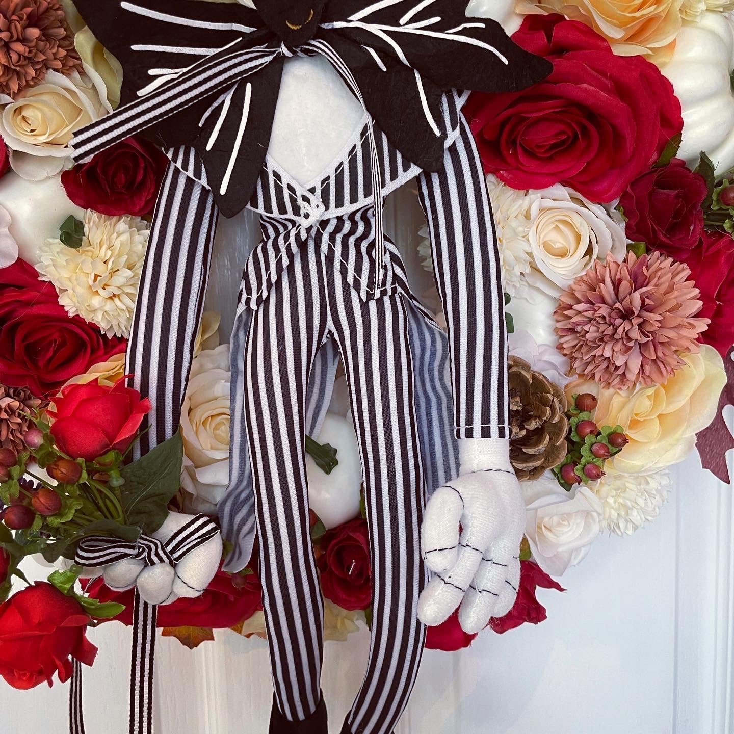 Halloween Wreath – Jack Skellington