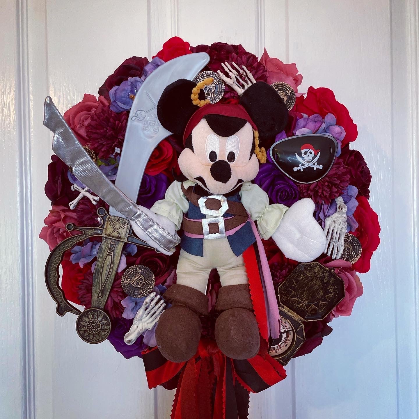 Halloween Wreath – Disney Captain Jack Sparrow
