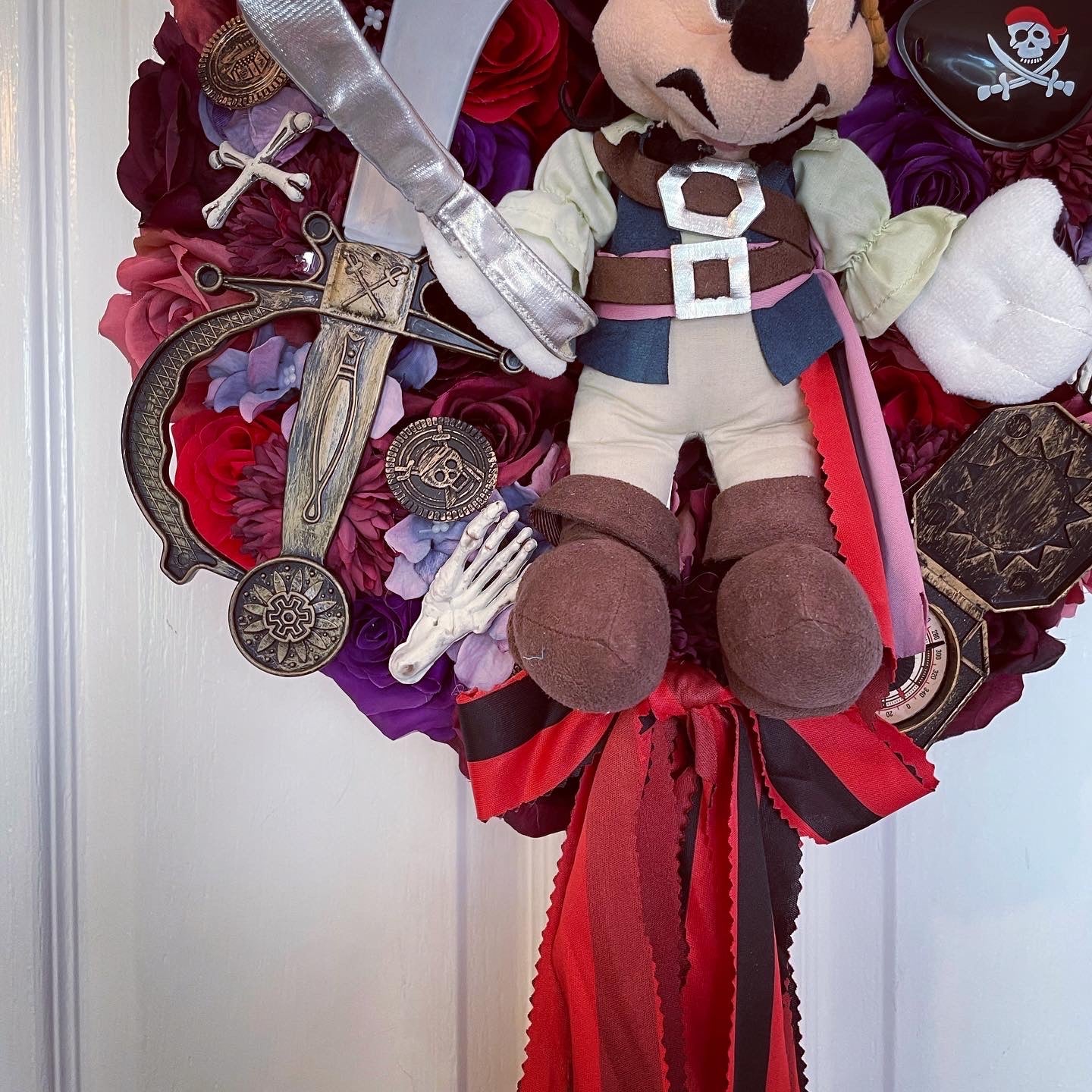 Halloween Wreath – Disney Captain Jack Sparrow