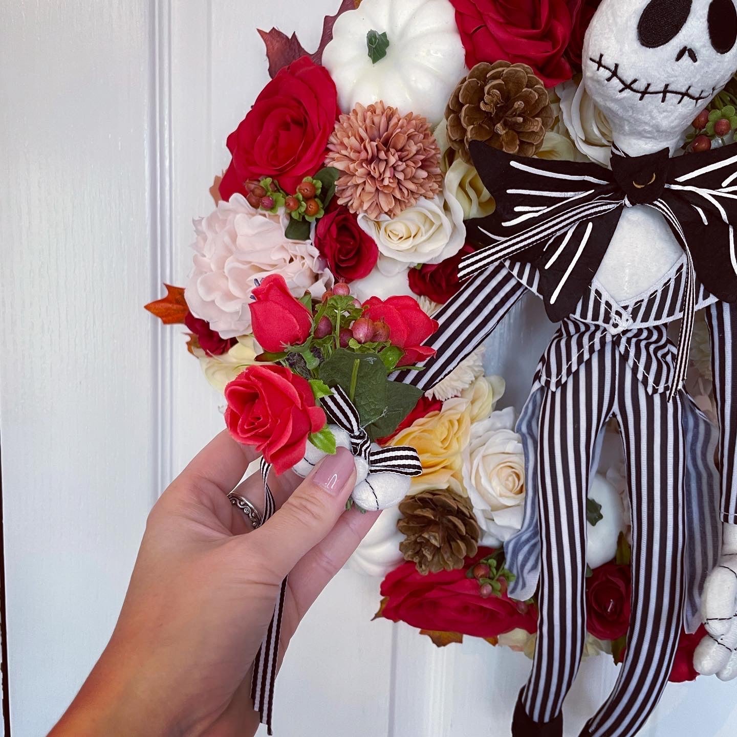 Halloween Wreath – Jack Skellington