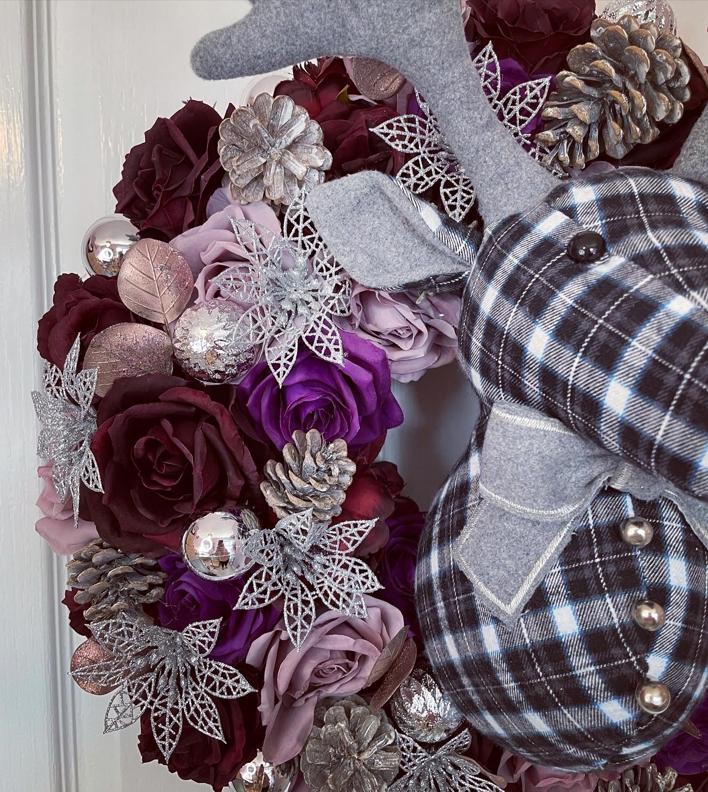 Christmas Wreath – Stag Head