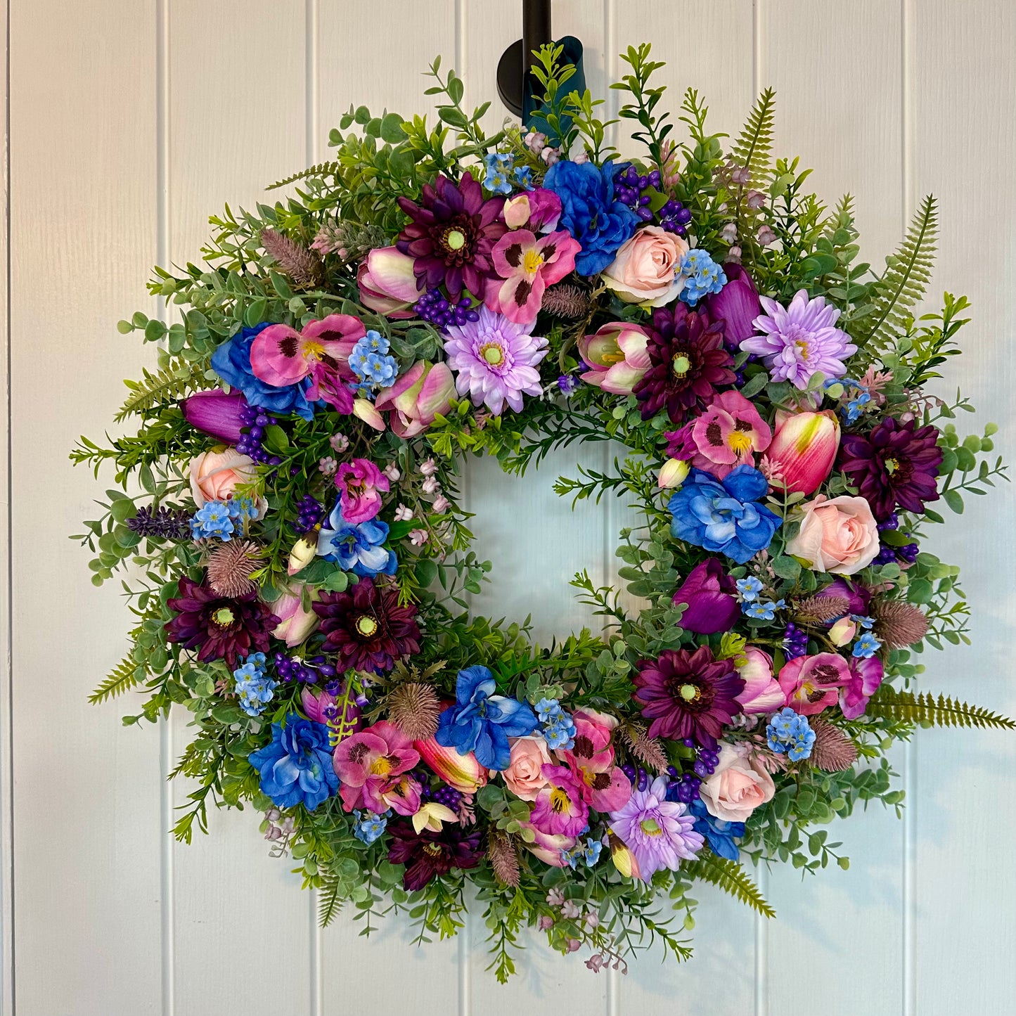 Floral Wreath – Roses And Gerbera
