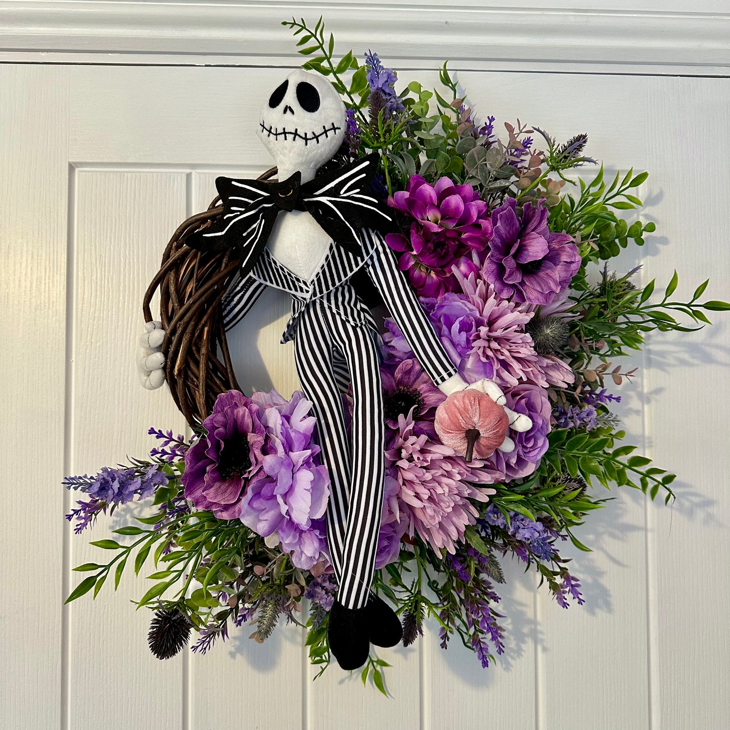Halloween Wreath – Jack Skellington
