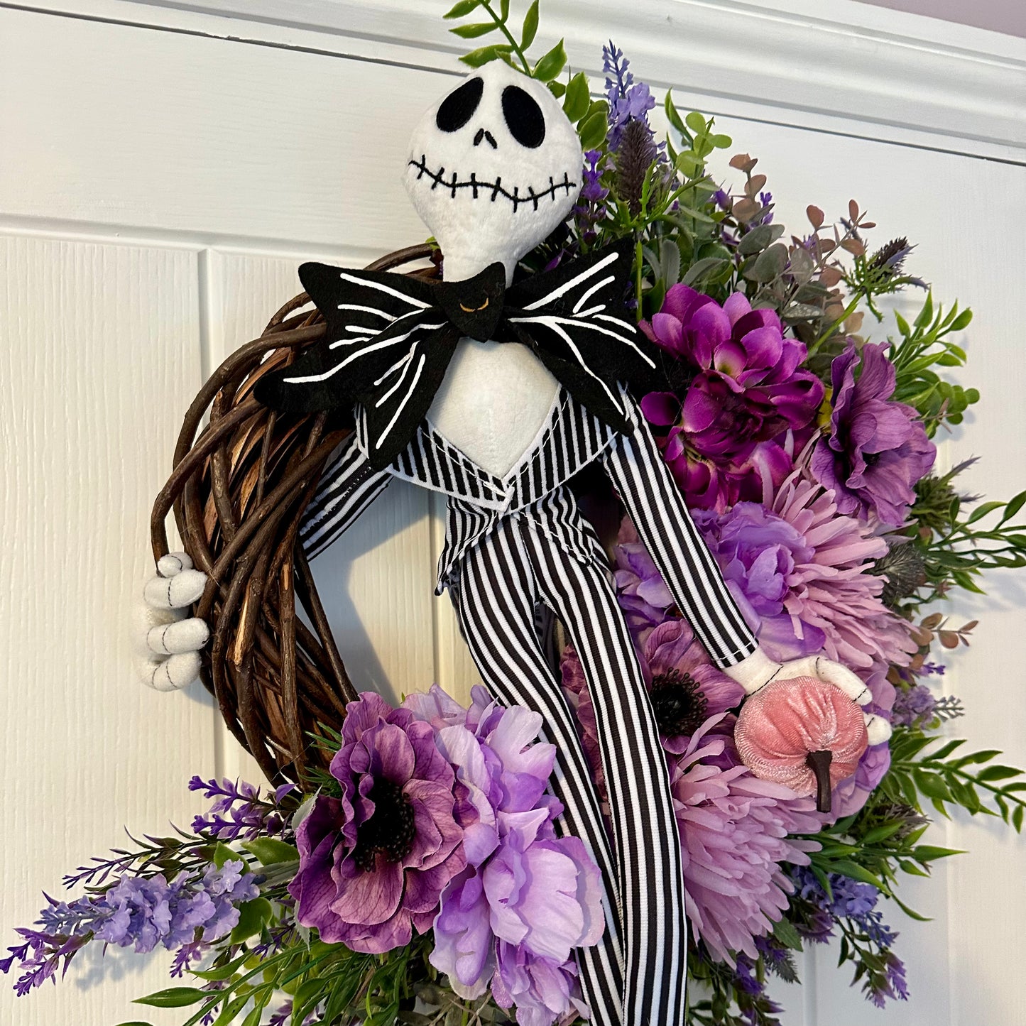 Halloween Wreath – Jack Skellington