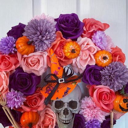 Halloween Wreath – Skeleton