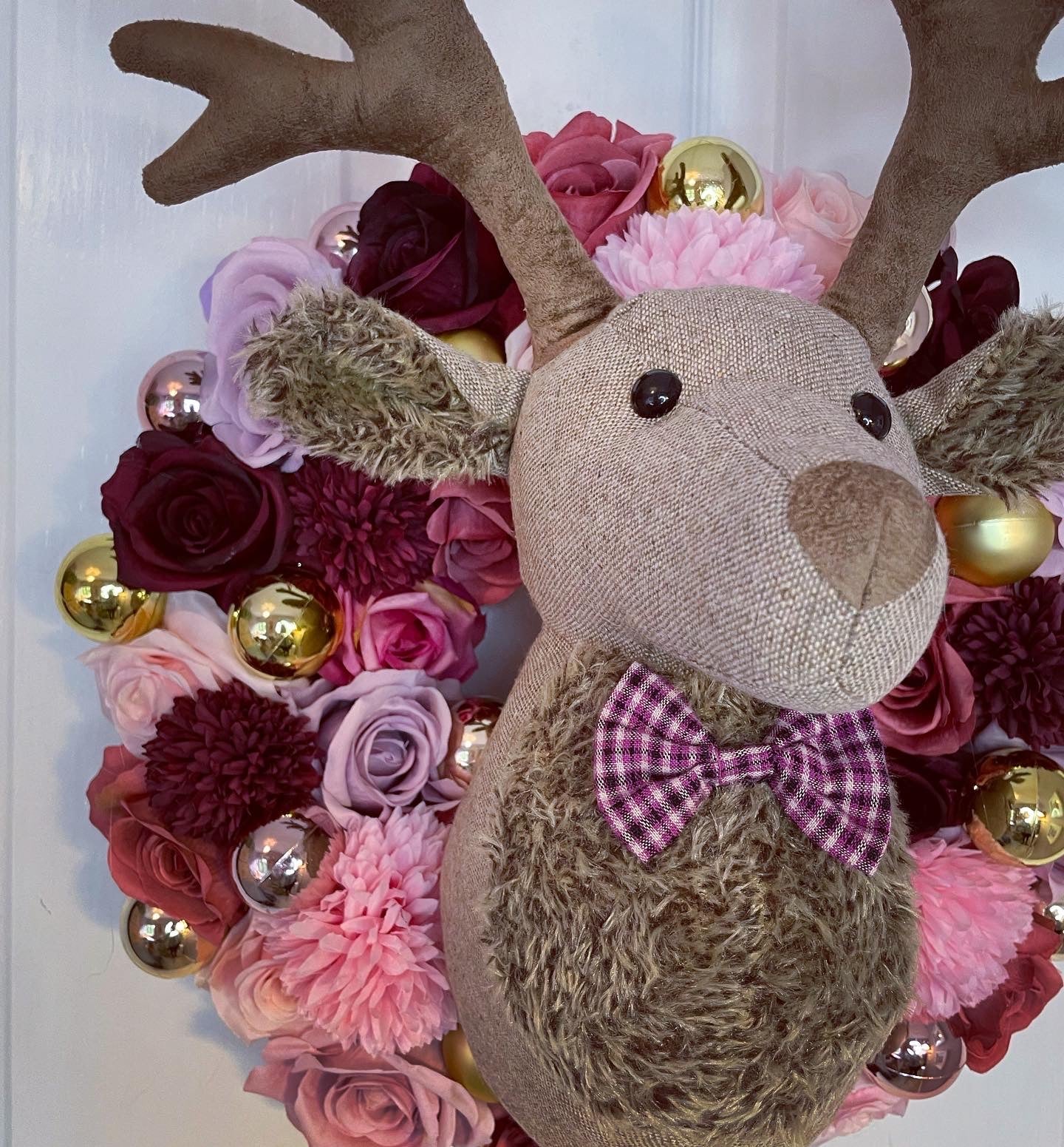 Christmas Wreath – Stag Head