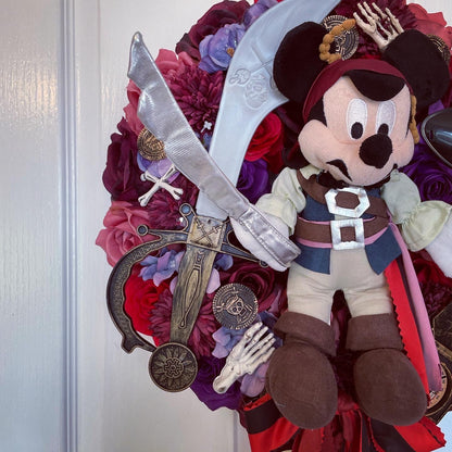 Halloween Wreath – Disney Captain Jack Sparrow