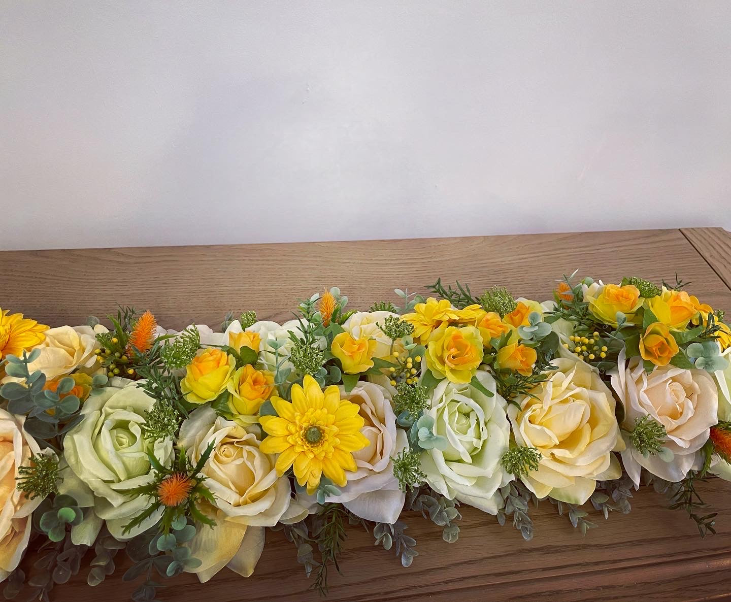 Floral Garland - Roses And Gerbera