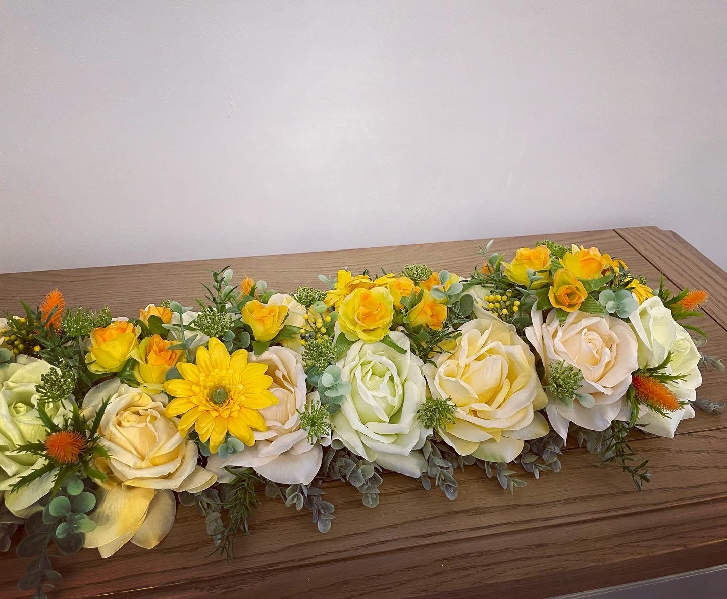 Floral Garland - Roses And Gerbera