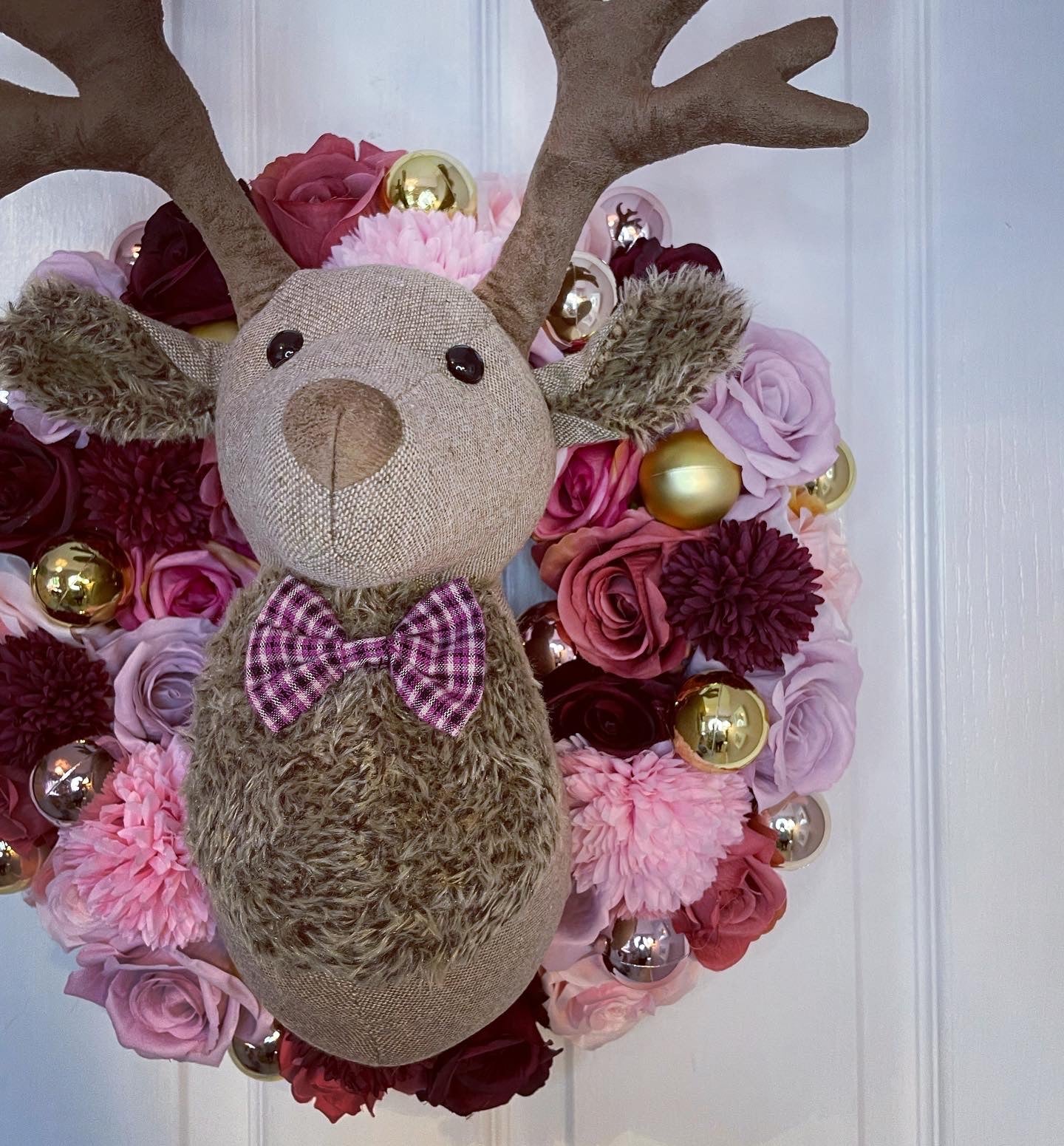 Christmas Wreath – Stag Head