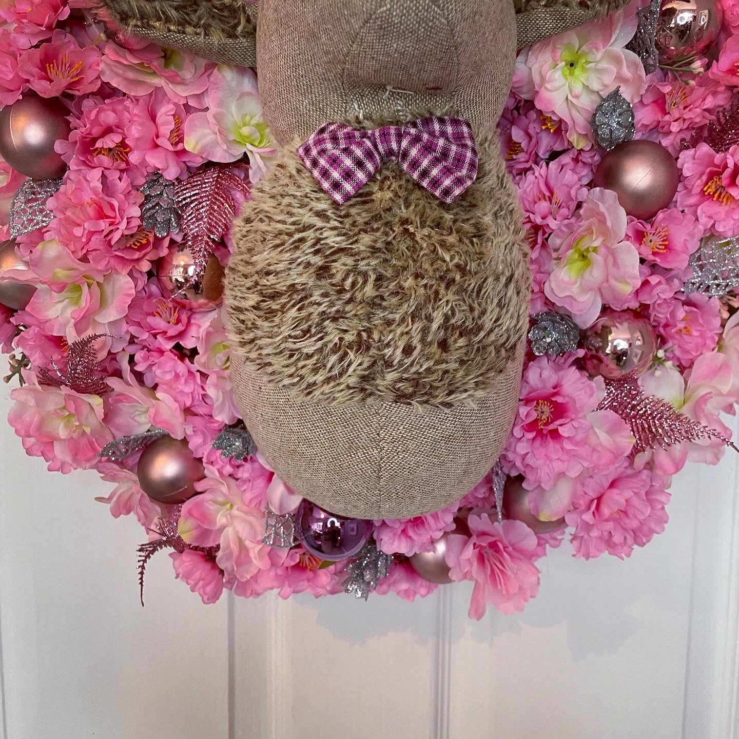 Christmas Wreath – Stag Head