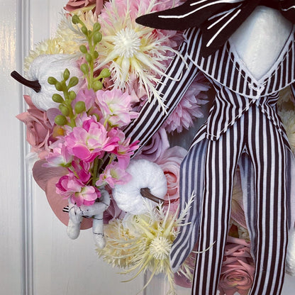 Halloween Wreath – Jack Skellington
