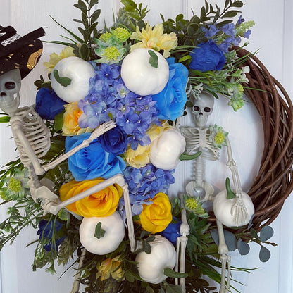 Halloween Wreath – Skeleton