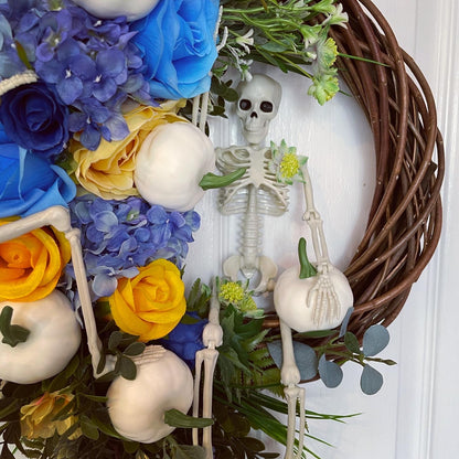 Halloween Wreath – Skeleton