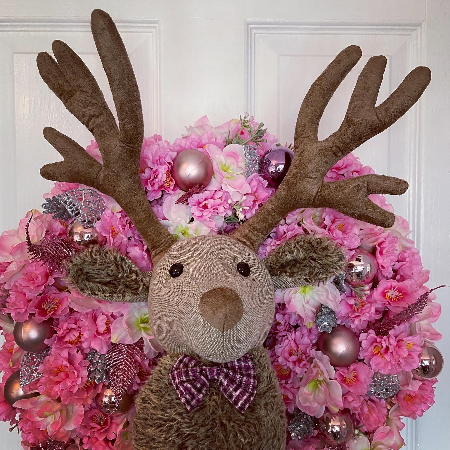 Christmas Wreath – Stag Head