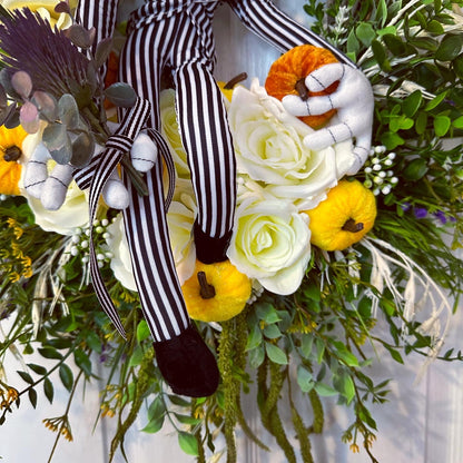 Halloween Wreath – Jack Skellington
