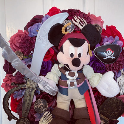 Halloween Wreath – Disney Captain Jack Sparrow