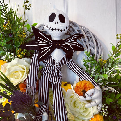Halloween Wreath – Jack Skellington