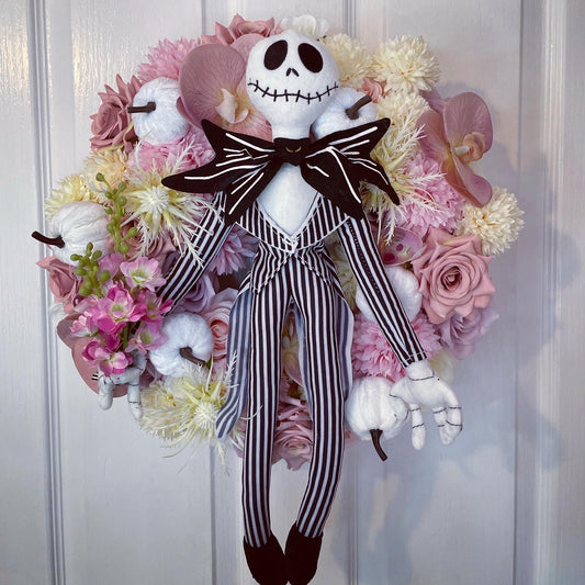 Halloween Wreath – Jack Skellington
