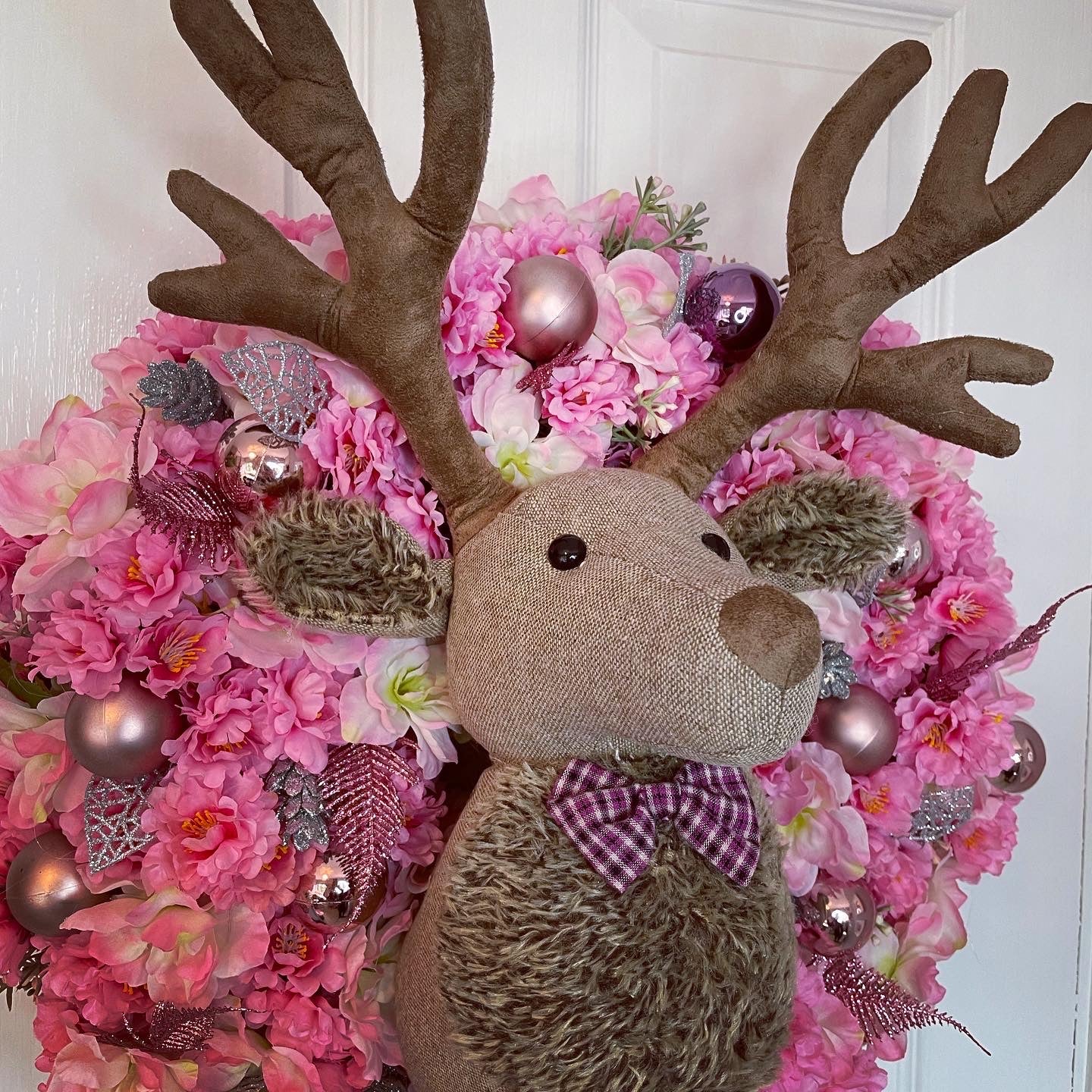 Christmas Wreath – Stag Head