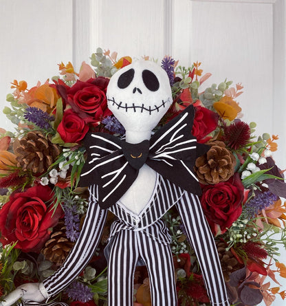 Halloween Wreath – Jack Skellington