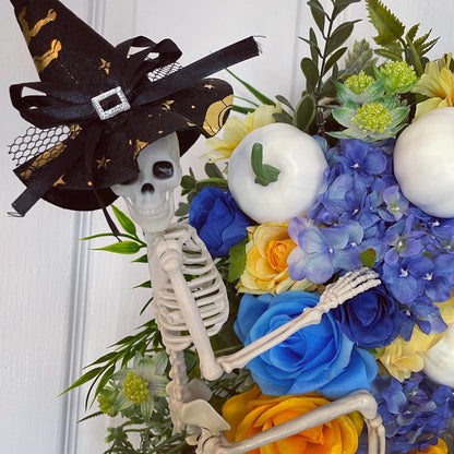 Halloween Wreath – Skeleton