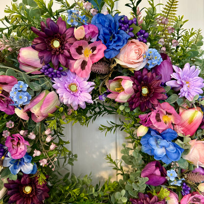 Floral Wreath – Roses And Gerbera