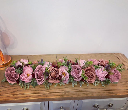 Floral Garland - Roses And Berries